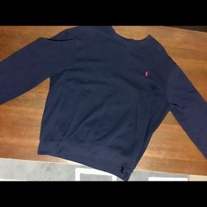 EUC Polo Ralph Lauren Navy Sweatshirt, XL